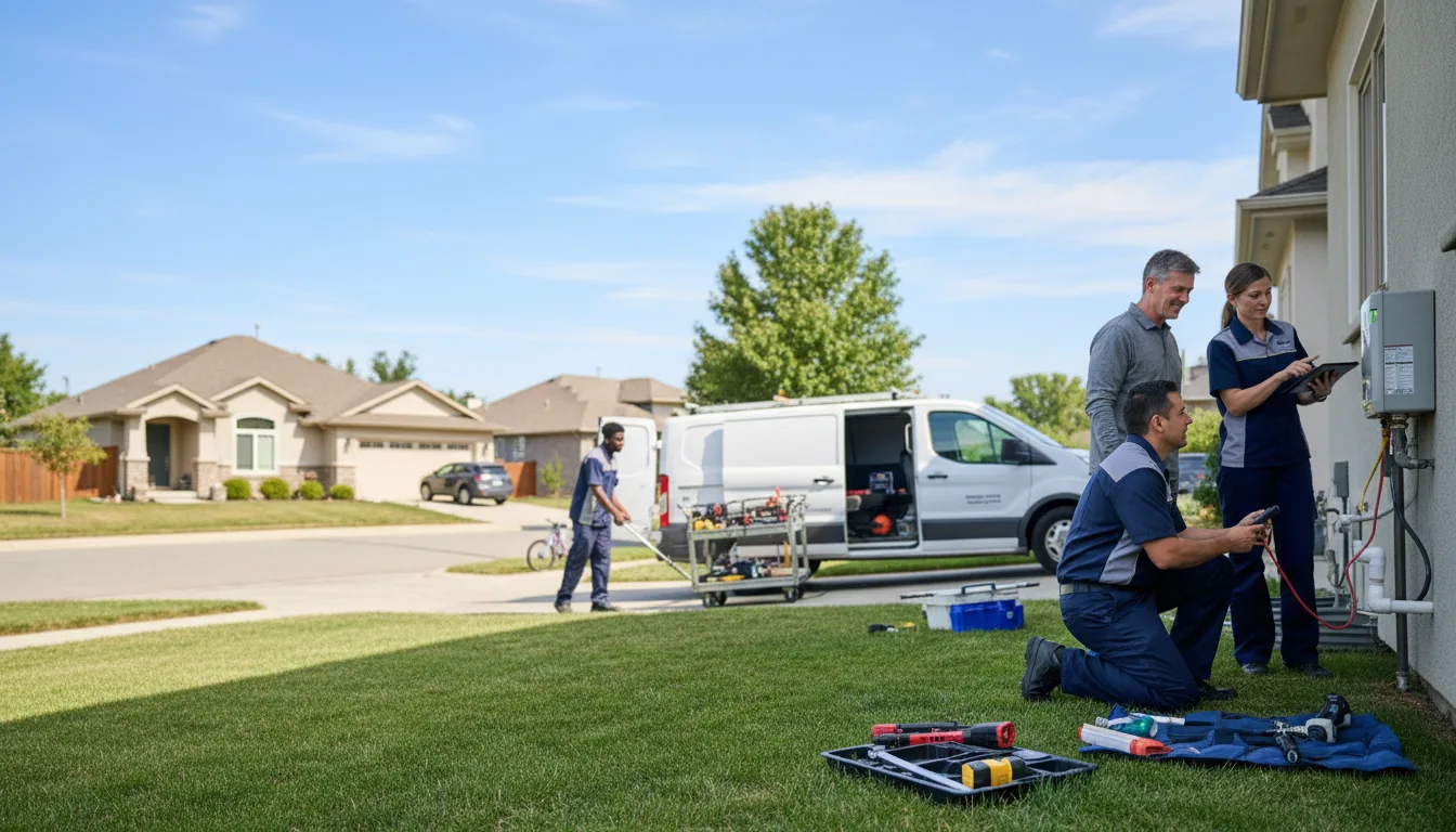 Tankless water heater service in Dwight, IL